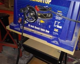 Table saw & stand