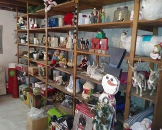 loads of quality Christmas decor - much new