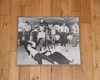"Muhammad Ali AKA Cassius Clay" vs. The Beatles RARE knockout photo with authenticity.