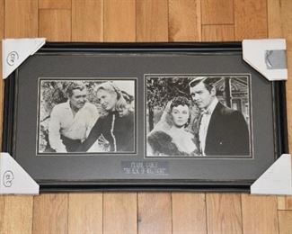 Clark Gable signed vintage photo with authenticity.