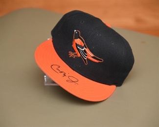 Cal Ripkin Jr. signed Orioles hat with authenticity.