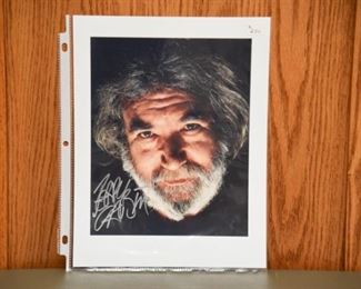 RARE Jerry Garcia photo signed in silver sharpie with authenticity. 