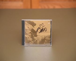 Bono signed CD with authenticity. 