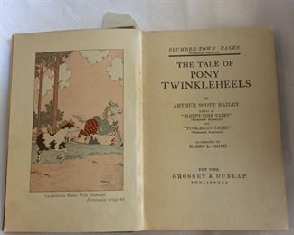 The Tale of Pony Twinkleheels by Arthur Scott Bailey, Grosset & Dunlap, 1921.