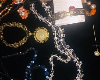 Lots of vintage quality costume and sterling jewelry 