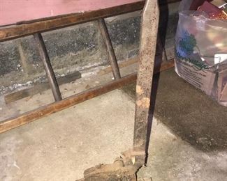 Antique tire chain tool