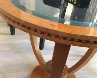 Detail of Roche Bobois Accent Table. 