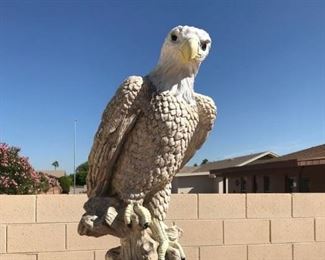 Life-Size Eagle Statue