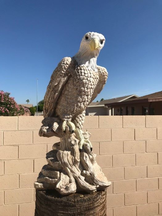 Life-Size Eagle Statue