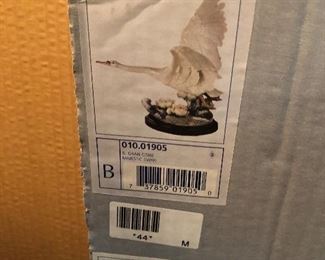 box for the Majestic Swan