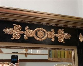 Wall Mirror, Top Decoration