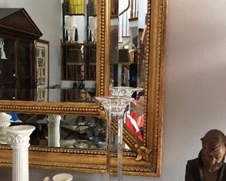 Closeup of mirror