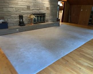 Large cream/tan Area Rug