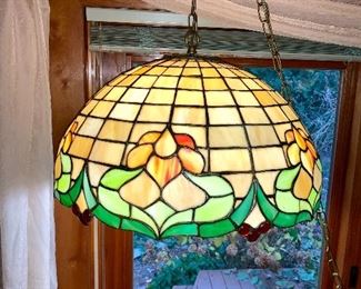 Gorgeous Stained Glass Chandelier Lighting Fixture