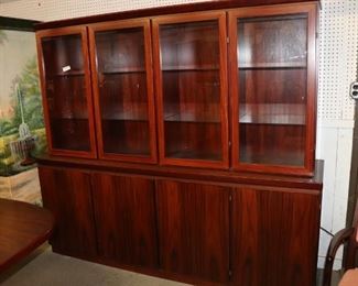 Mid Century Modern Rosewood 10 piece Dining Room Set.  Made in Denmark.