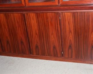 Mid Century Modern Rosewood 10 piece Dining Room Set.  Made in Denmark.