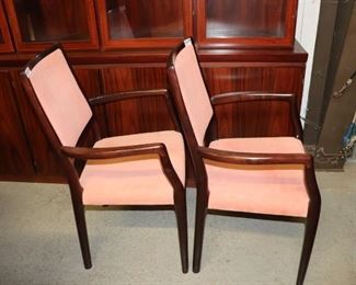 Mid Century Modern Rosewood 10 piece Dining Room Set.  Made in Denmark.