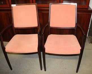 Mid Century Modern Rosewood 10 piece Dining Room Set.  Made in Denmark.