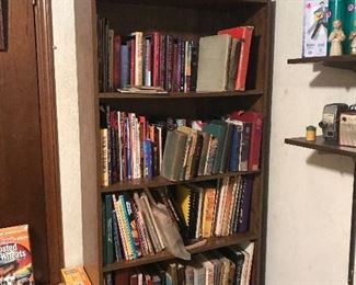 Books: sports, religious, wood working, etc