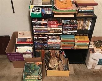 Cook books and western books