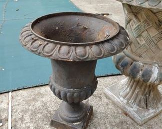Cast Iron Urn