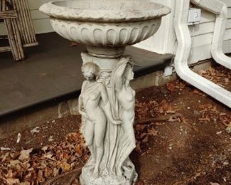 Concrete Bird Bath