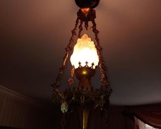 Hanging Bronze Lamp