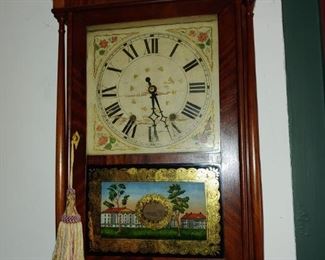 Eli Terry Pillar & Scroll Shelf Clock