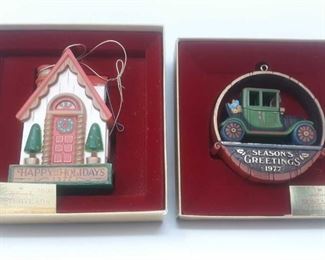 Hallmark Yesteryears Ornament along with
