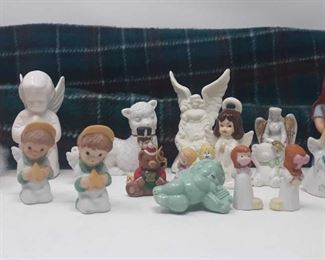 Collection of Holiday Figurines