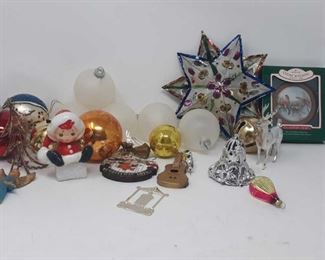 Miscellaneous Ornaments and Star Tree Topper