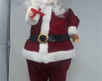 24" Trim a Home Animated Santa Figurine