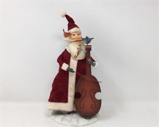 10 1/2" Santa on Base with stand