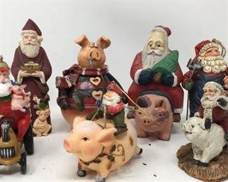 7 Christmas Figurines