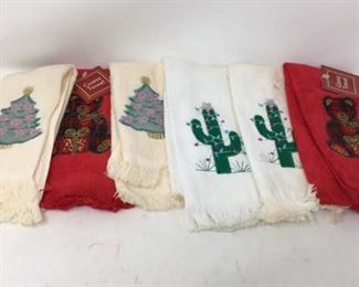Collection of decorative guest towels