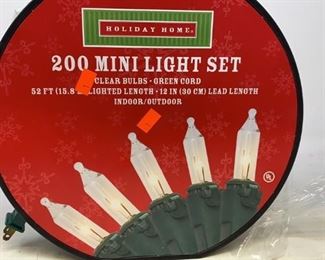 200 count mini light set