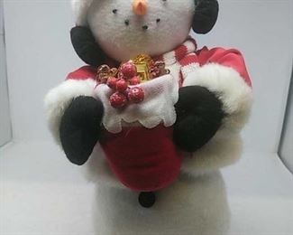 Animated Snowman to Jingle Bells approx 16 1/2"