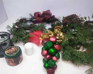 Assorted Candle Rings, Jingle Bells, & Candles