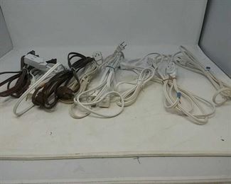Assorted electric power cords