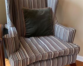 35. Wing Back Chair (31" x 33" x 43")