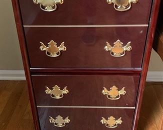 61. Two Drawer File Cabinet (16" x 16" x 28")