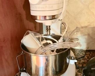 Kitchen Aid Mixer with Accessories