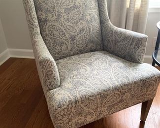 20. Pair of Crate and Barrel Side Chairs (29" x 27" x 38")