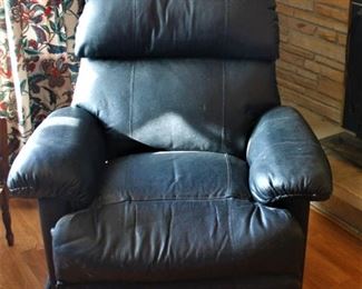 Faux Leather Recliner