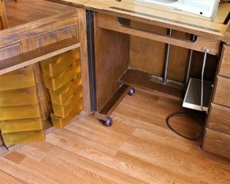 Sewing cabinet