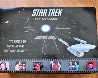 Star Trek Telephone - just a sampling of Star Trek Items