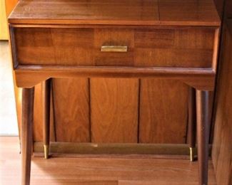 Mid Century Sewing Machine Cabinet