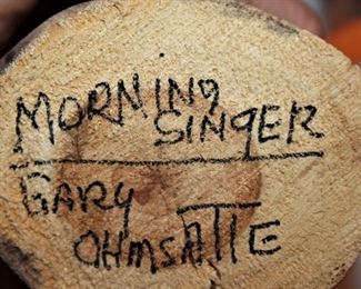 Navajo Kachina ( Morning Singer) by Gary Ohmsatle