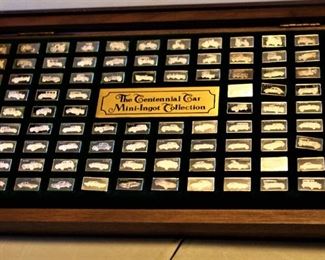 Frankin Mint Centennial Car Mini Ingot Collection (Silver)
