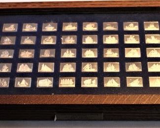 Franklin Mint Sailing Ships of History Mini-Ingot Collection (Silver)